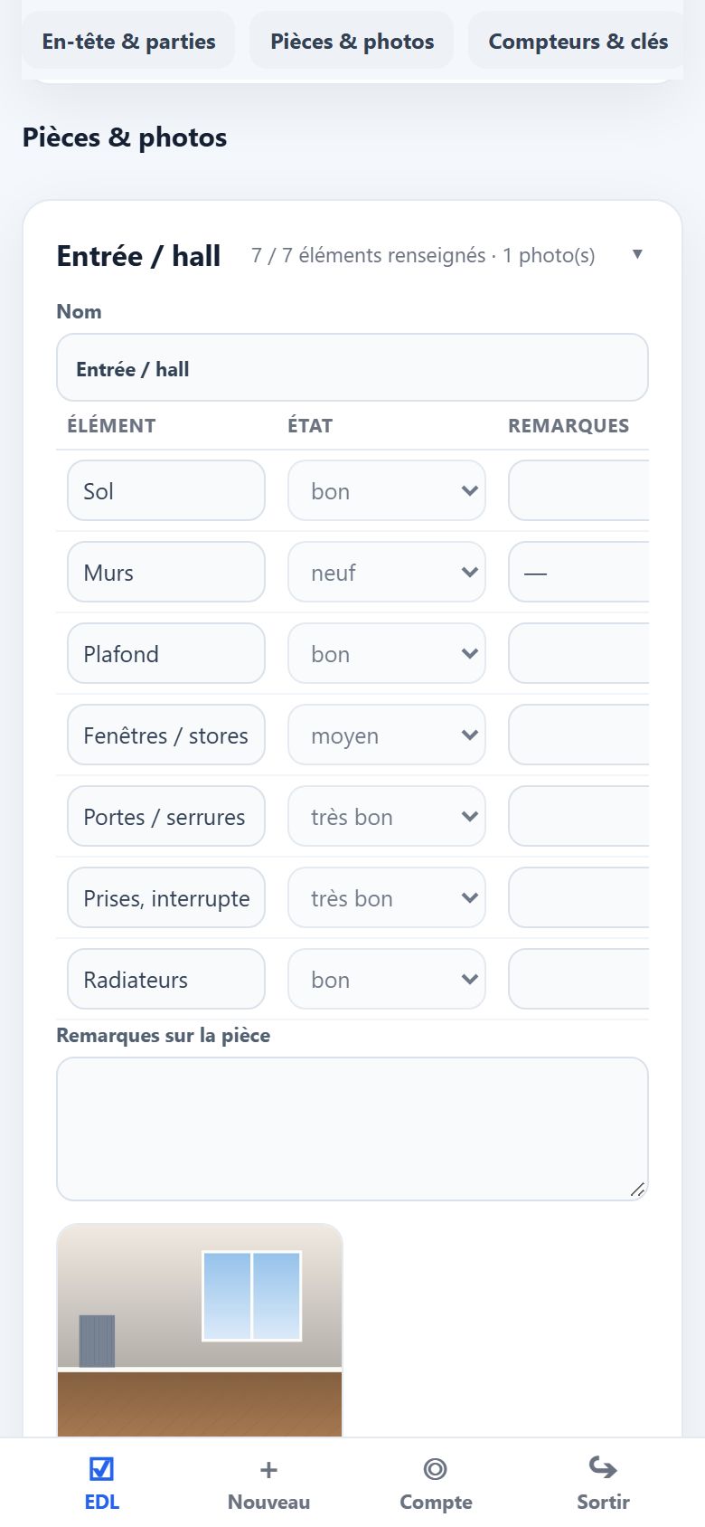 Snapflat sur un téléphone